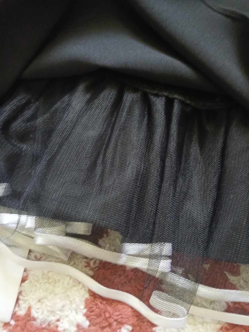 Black And White Vintage Dress - Picture 4 of 6